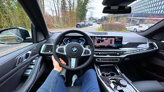 New BMW X7 Test Drive POV 2023 [upl. by Phila387]