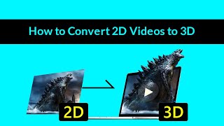 3D Converter  How to convert 2D Videos to 3D [upl. by Congdon]