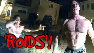 STEROID Man Vs 5 Police Officers [upl. by Oregolac]