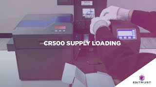 Datacard CR500 Supply Loading [upl. by Notterb935]