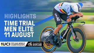 Men Elite Time Trial Highlights  2023 UCI Cycling World Championships [upl. by Froehlich]