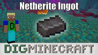 How to get Netherite Ingot in Minecraft Nether Update [upl. by Susan]