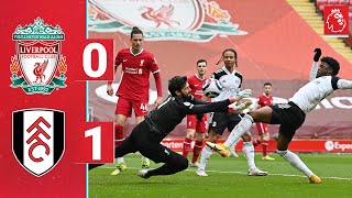 Highlights Liverpool 01 Fulham  Firsthalf goal the difference at Anfield [upl. by Melamie]