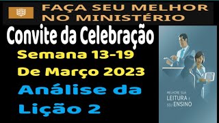 Convite da Celebração Faça Seu Melhor no Ministério Semana 2026 de Março 2023 JW Brasil [upl. by Buckden98]