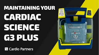 How To Maintain Your Cardiac Science G3 Plus AED [upl. by Ogirdor]