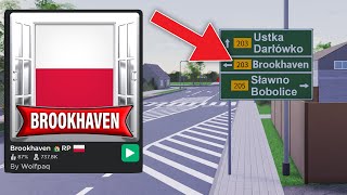 SEKRETNE POLSKIE BROOKHAVEN RP ROBLOX [upl. by Ianaj]