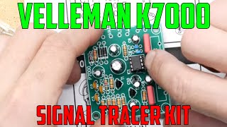 Velleman K7000 Signal Tracer Kit [upl. by Yenohtna]