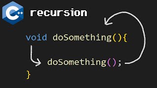 C recursion explained easy 😵 [upl. by Hirai683]