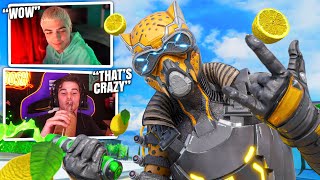 RANKED STREAMERS REACT TO LEAMONHEAD 1 OCTANE MOVEMENT [upl. by Aneles425]