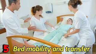 Bed Mobility and Transfer techniques  Patient Positioning amp Exercises  Stroke  Spinal Cord Injury [upl. by Zacharia]