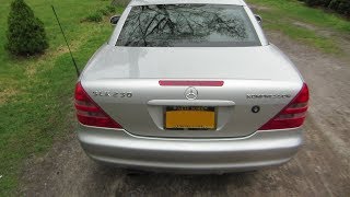 Mercedes 230SLK Broken Trunk Lock SAVE 525 [upl. by Dupaix]