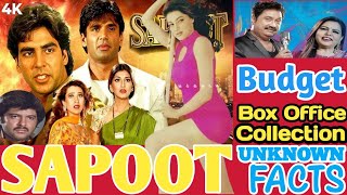 Sapoot Full Movie Unknown Facts  Budget  Box Office Collection  Akshay Kumar  Suniel Shetty [upl. by Atiuqihs]