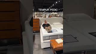 TEMPUR PEDIC MATTRESSES 😍 10 year warranty 😍tempurpedic mattress sleep sleeper motion bed [upl. by Yanehc401]