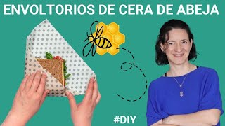 ¡No más plástico DIY envoltorios de cera de abeja [upl. by Bashee]