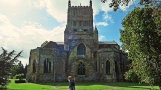 🇬🇧 Is this the most beautiful church in England  Tewkesbury Abbey UK England church [upl. by Jariv]