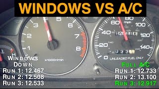 Air Conditioning vs Windows Down  Best Gas Mileage [upl. by Nired]