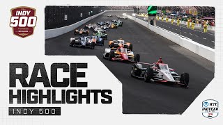 Race Highlights  2024 Indianapolis 500 at Indianapolis Motor Speedway  INDYCAR SERIES [upl. by Namreh268]