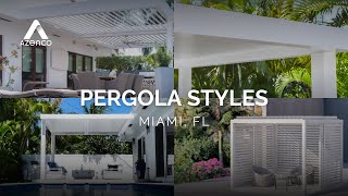 Three Pergola Options Custombuilt To Fit Any Outdoor Space Lifestyle And Budget [upl. by Arimat]