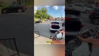 Failed Motorcycle Theft Attempt Theft Driver Motorcycle [upl. by Dorcy289]