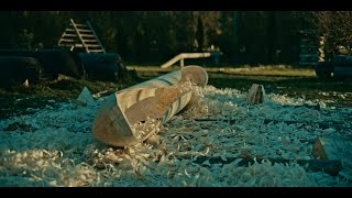 The Birth Of A Dugout Canoe by Northmen [upl. by Nohsreg]