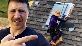 How to Install a Roofing Skylight  Roofing Insights [upl. by Woothen]