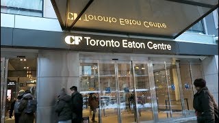 What to Eat at Toronto Eaton Centre Food Court Urban Eatery [upl. by Essenaj]