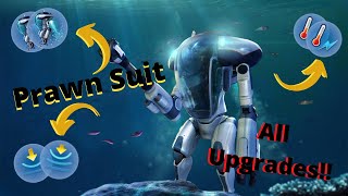 Everything you NEED to know about PRAWN SUIT UPGRADES  SUBNAUTICA GUIDE [upl. by Toney801]