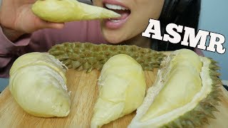 ASMR DURIAN STICKY EATING SOUNDS  SASASMR [upl. by Plusch136]