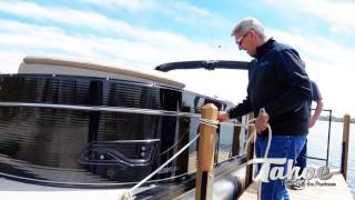 Docking Part 3  Pontooning Guide 2017  Tahoe Pontoon Boats [upl. by Braca992]