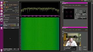 DATV Express Pluto SDR to Sdrangel RTL SDR Dongle 18 Msyms [upl. by Eyahs953]