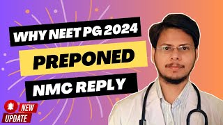 NEET PG 2024 Latest News Today  NEET PG 2024 Postponed by Vivek Pandey [upl. by Ailegnave]