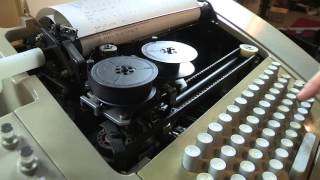 Loading a DEC BASIC Program using Teletype [upl. by Stormi669]