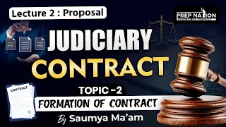 CONTRACT  Formation of Contract  Judiciary [upl. by Annas]