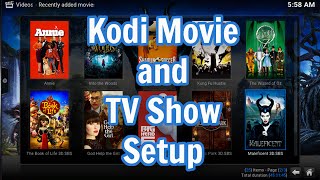 Kodi Movie and TV Show Setup [upl. by Darell999]