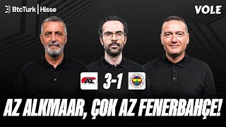 AZ AlkmaarFenerbahçe Maç Sonu  Abdülkerim Durmaz Serkan Akkoyun Emek Ege  AVRUPA YOLU [upl. by Cilegna]