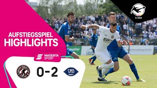 BFC Dynamo  VfB Oldenburg  Highlights Aufstiegsspiel 3 Liga 2122 [upl. by Argela926]