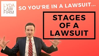 The Stages of a Lawsuit Explained [upl. by Clarinda]