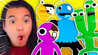 LOS RAINBOW FRIENDS MÁS RAROS DE ROBLOX [upl. by Alyakcim]