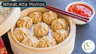 Secret Formula to make Healthy amp Yummy Atta Momos  Vegetable Wheat Atta Momos  The Terrace Kitchen [upl. by Esalb]