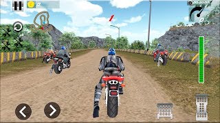 Fast Motor Bike Rider 3D  Gameplay Android game  heavy bike racing games [upl. by Cox]