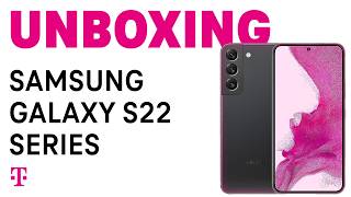 Samsung Galaxy S22 S22 and S22 Ultra Specs and Unboxing  TMobile [upl. by Hedwiga]