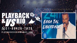 Alexandre Pires  Essa Tal Liberdade  Karaoke [upl. by Ahtnammas]