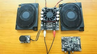 How To Connect Bluetooth Receiver BoardVolume Control Module To WONDOM Amplifier [upl. by Arrekahs916]