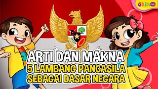 Lambang Pancasila  Arti dan Makna 5 Lambang Pancasila Sebagai Dasar Negara [upl. by Medina]