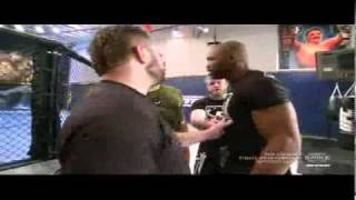 Marcus Jones gets angry on Matt Mitrione [upl. by Ainnet]