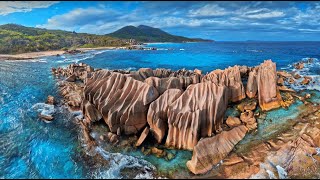 SEYCHELLES Grand Anse La Digue Amazing Planet 4K 2022 [upl. by Fu]