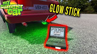 LAPTOP  UNDER GLOW NEON KIT  My Summer Car Mod 228  Radex [upl. by Andrus708]