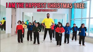 I Am The Happiest Christmas Tree  Kids Dance On Christmas Song  Choreography by Amit [upl. by Eppie318]