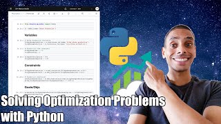 Solving Optimization Problems with Python Linear Programming [upl. by Eusoj732]