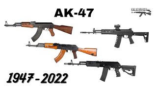 Evolution Of AK47 19472022 [upl. by Giddings227]